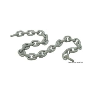 Chaîne galvanisée calibrée 6 mm x 25 m
