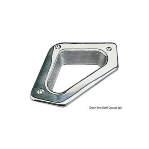 Ecubier triangulaire inox