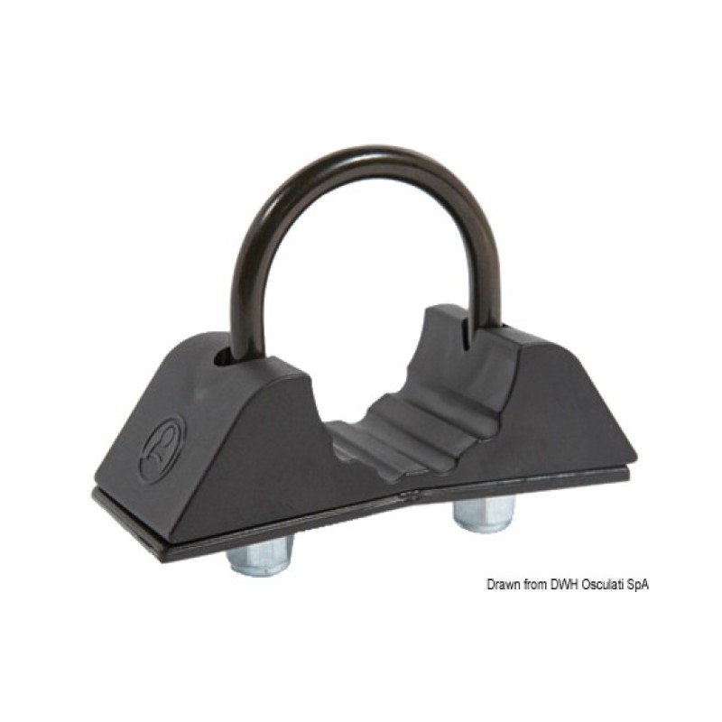 Support avec pontet 6 mm p. garde-boues