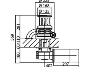 Treuil Italwinch Star Plus 2300 W - 24 V barbotin 10 mm