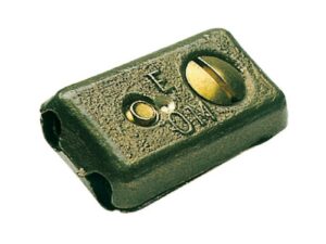 Serre-câble en laiton p. deux câbles 3,5/5,5 mm