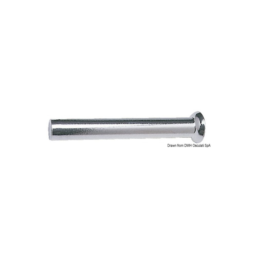 Emb. inox boule à sertir 10mm