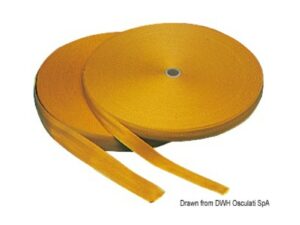 Sangle nylon couleur or 30 mm