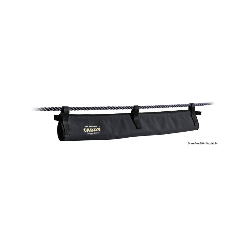 Organizer p. câbles Caddy noir 100 cm