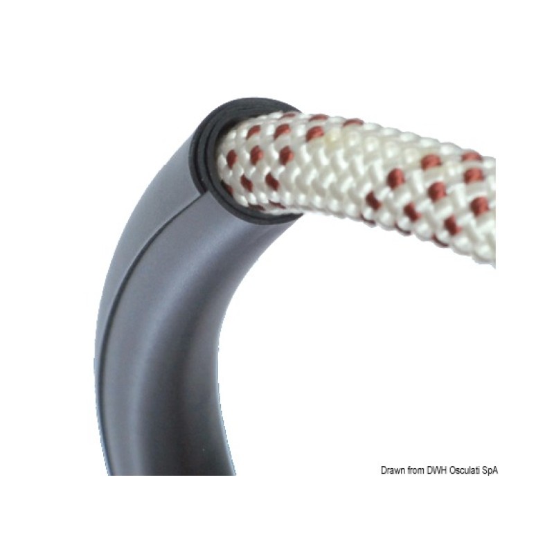 Protection de bouts Spiroll noir 16/25 mm