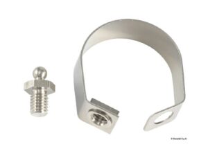Collier de serrage inox pour boutons Tenax 22 mm