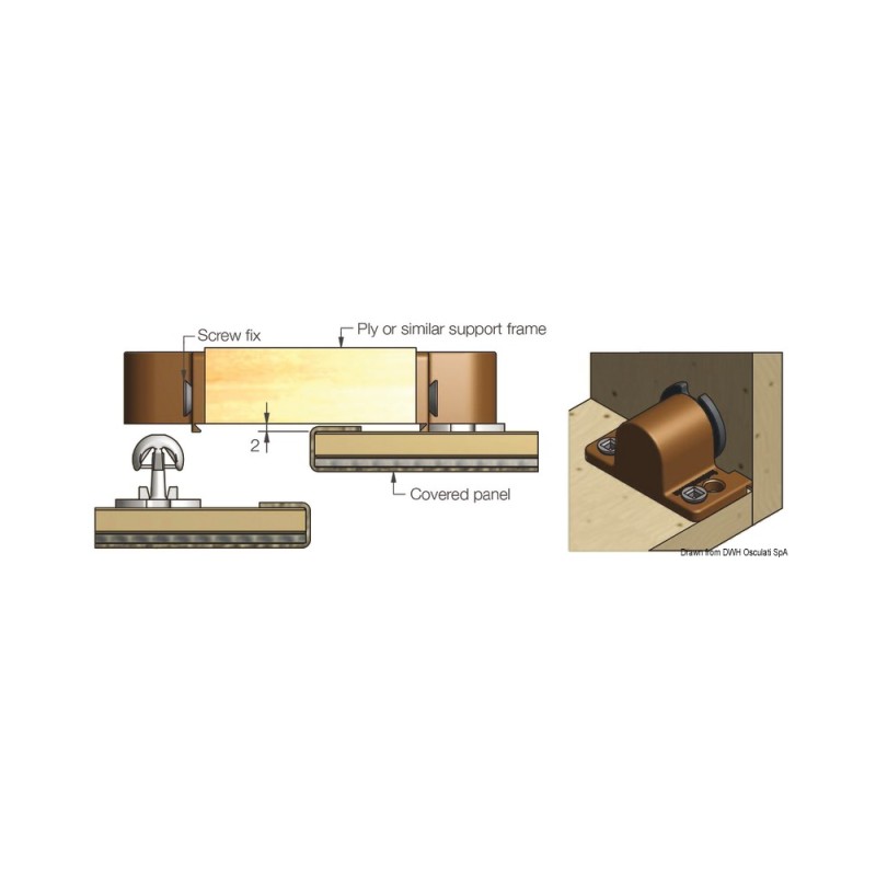 Femelle fixation laterale – Image 3