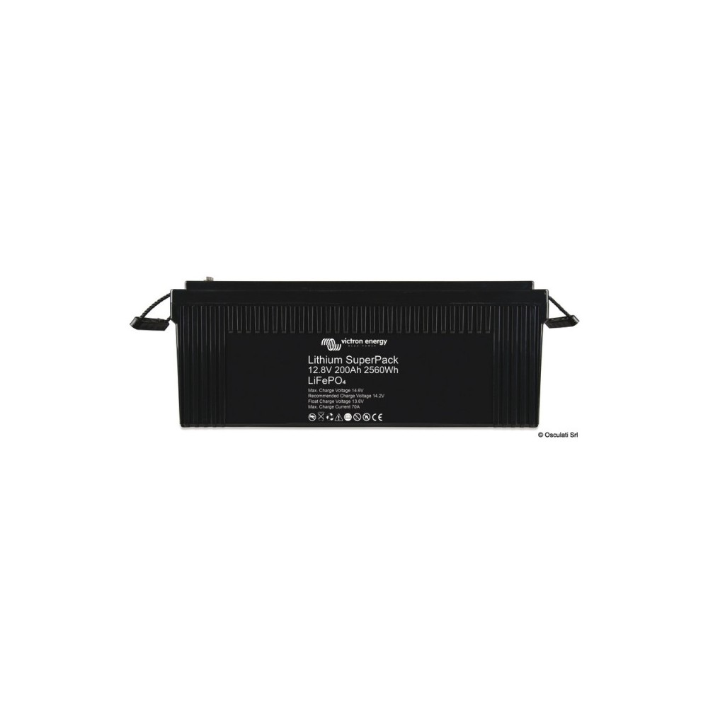 Batteria al litio SuperPack 12,8V/200Ah (M8)