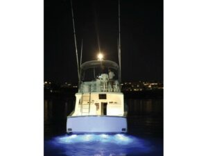 Projecteur sous-marine avec 6 LED blanc avec goujons
