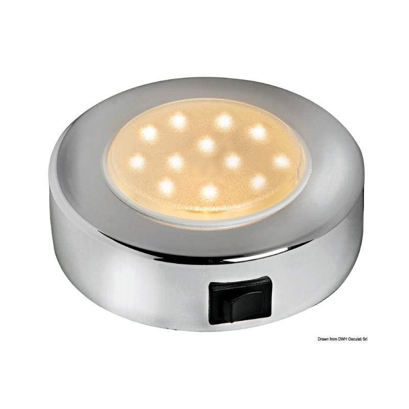 Spot Batysistem Sun en ABS chromé 10 LED