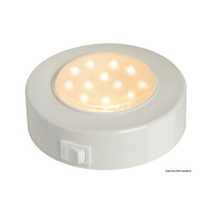 Spot Batysistem Sun en ABS blanc 10 LED
