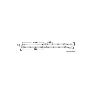 Barre lumineuse LED 480 mm 24V