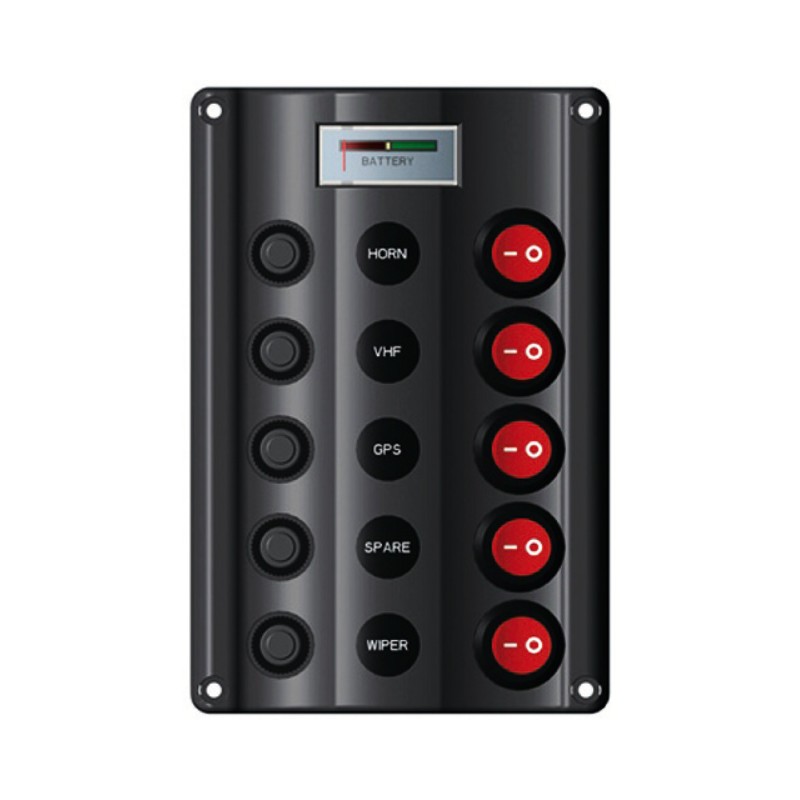 Tableau électrique Wave 5 + 12V voltmètre