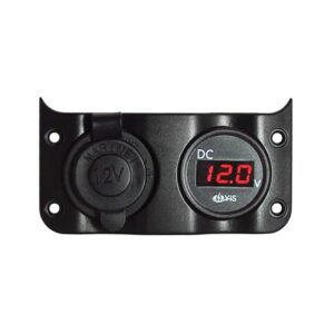 Voltmètre 3/30 V + prise courant
