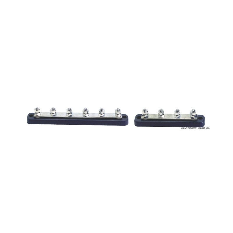Barrette support Bus-Bar 4 x 6 mm