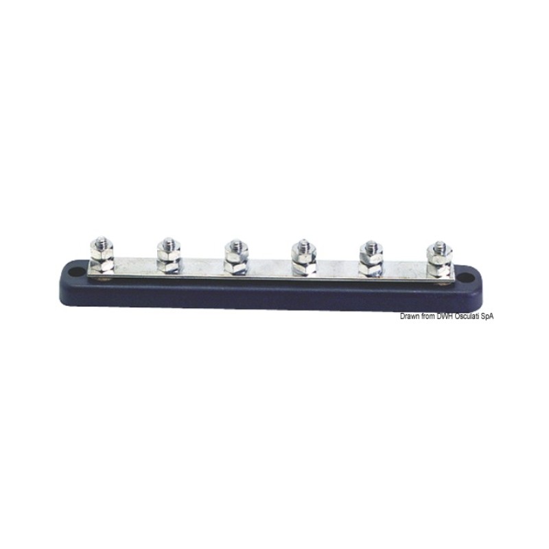 Barrette support Bus-Bar 6 x 6 mm