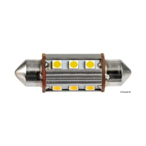 2 Ampoule LED fusée 42mm 3000K 12 LED