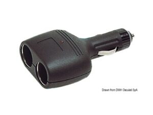 Double prise d'alimentation 12 V