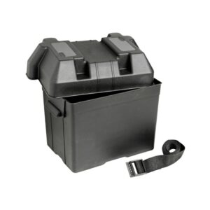 Boîte à batterie en moplen noir 95 A