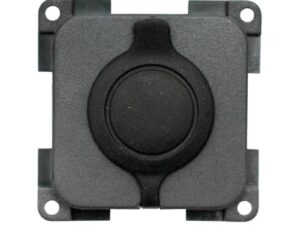 Prise téléphone/allume cigars externe grise foncée 12 V