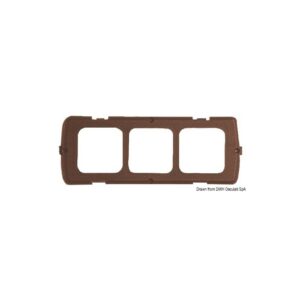 Kit pour montage simple marron