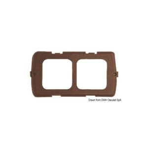 Kit pour montage double marron