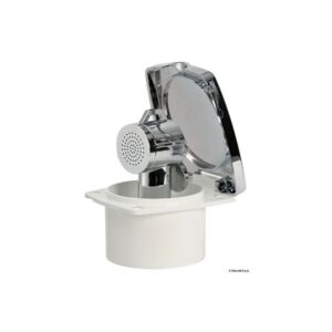 Box de douche New Edge chromé, tuyau inox 4 m (Bulk 10 pcs)