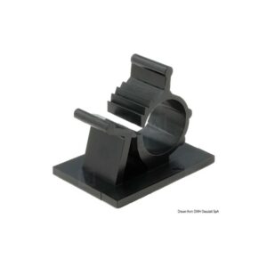 Collier serre-câble autoadhésif Ø 12,6/15,4 mm