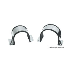 Cavallotti inox gommati 18.041.63