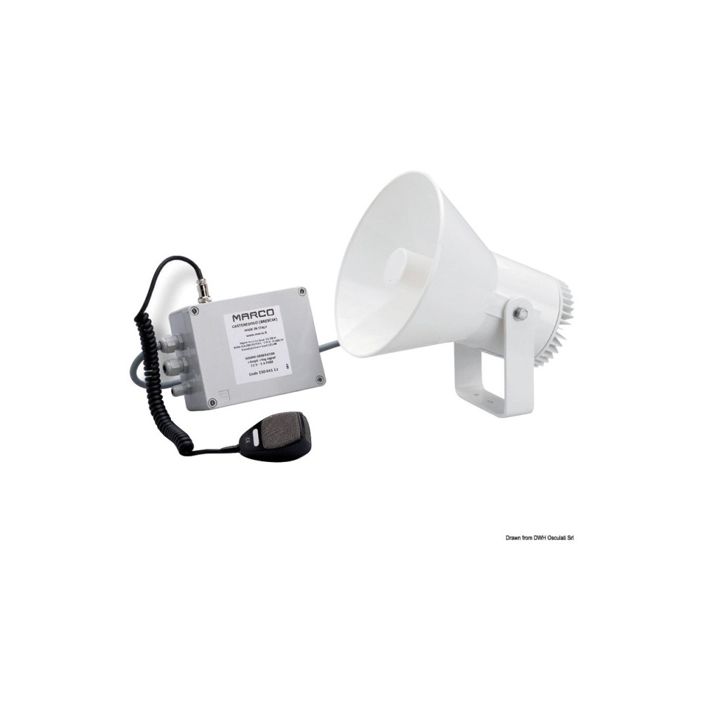 Avertisseur avec ampli and sirène RINA 12 V