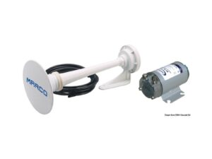 Avertisseur 12 V homologué RINA blanc embar. pêche à 20m