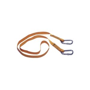 Ligne de vie Euro Lightline 2 m + 3 mousquetons Ouverture rapide