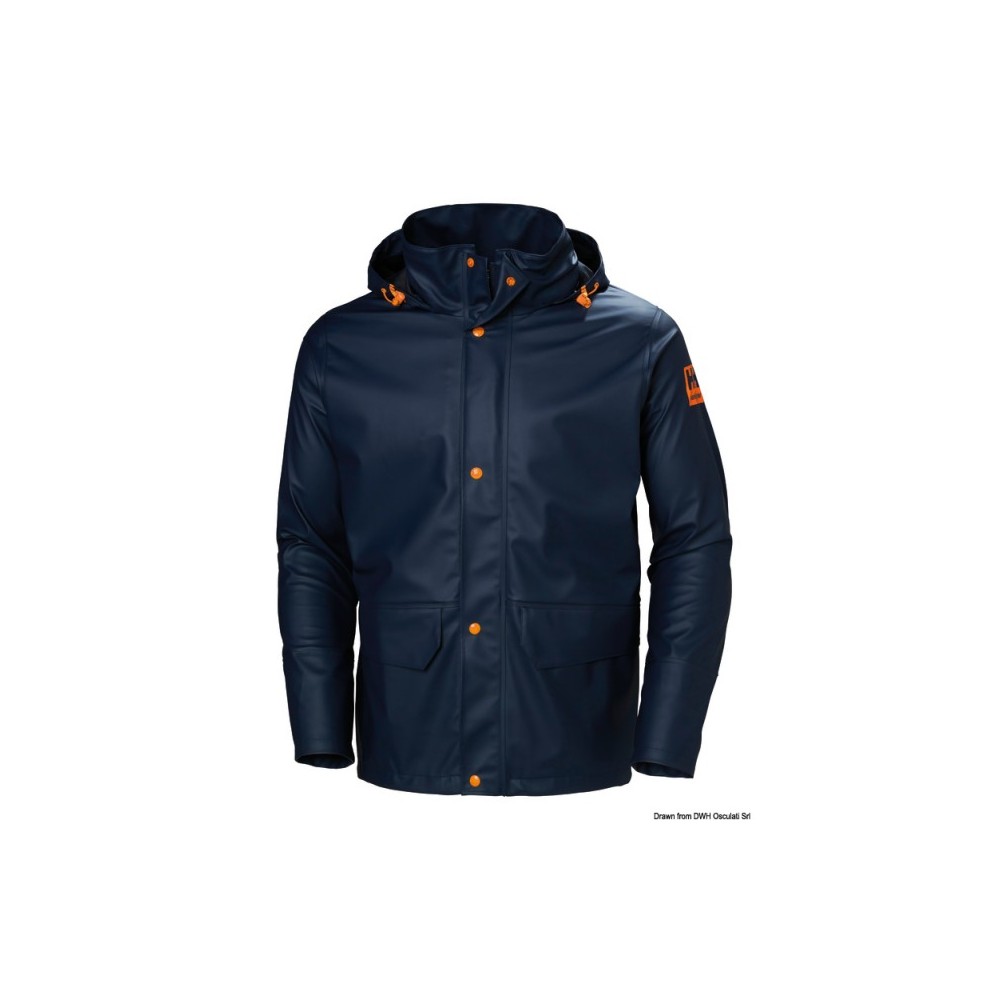HH Gale Rain veste bleu marine XL