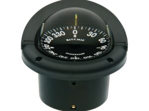 Compas encastr. RITCHIE Helmsman 3"3/4 noir/noir