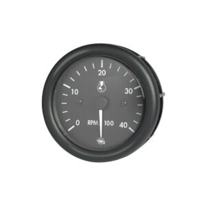 Compte-tours Guardian diesel noir 12 V