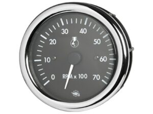 Compte-tours Guardian 2/4 temps noir 12 V