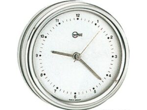 Horloge au quartz Barigo Orion cadran argenté