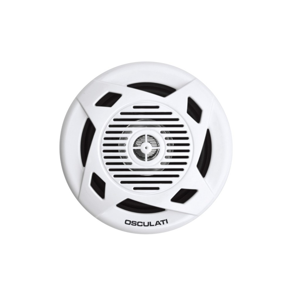 Enceintes double cône 3" 2x20 W blanc