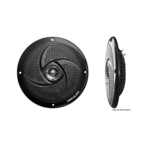 Enceintes double cône ultra slim 4" - noir
