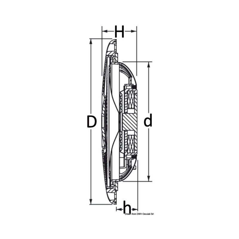 Enceintes double cône ultra slim 6,5" - blanc