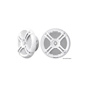Hautparleurs 2 voies LED-RGB programm. 5,25 blanc