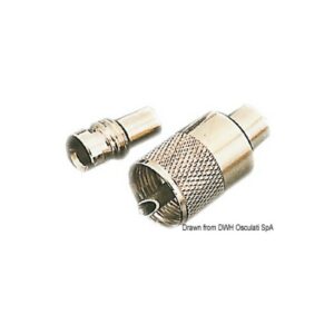 Fiche de connexion UHF mâle