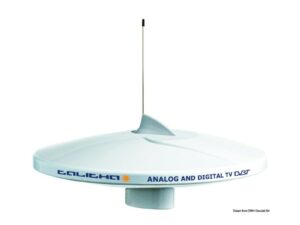 GLOMEX Talitha AGC/DAB AM-FM TV antenna white