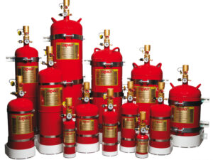Estintore automatico/manuale gas 14,6 kg low