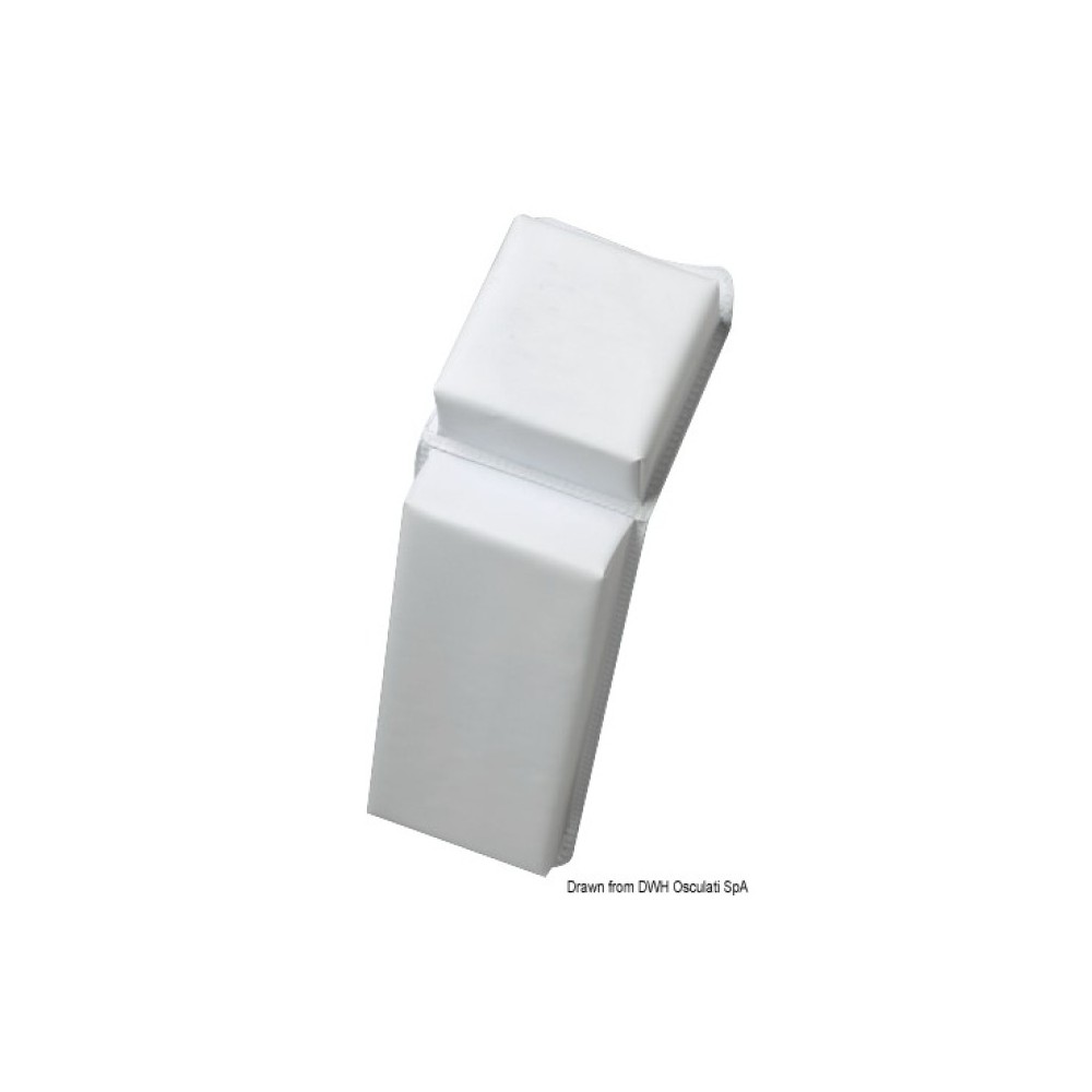 Pare-battage plat en PVC 610 mm