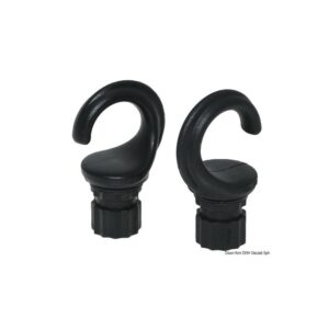 Paire anneaux ouverts Fasten type mosqueton75x46mm