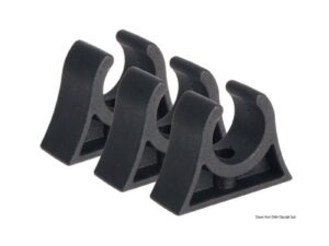 Clip noir pour tubes 28 mm
