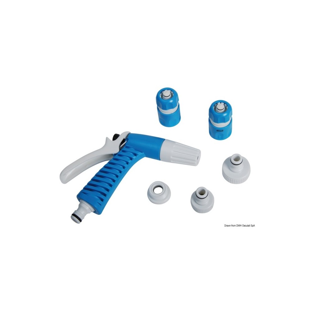 Kit nettoyage bateau tuyau 15 m