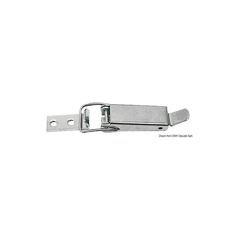 Serrure laiton ch. 2 plaques D