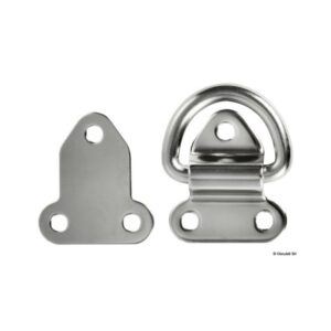 Demi-anneau rabattable électropoli 8 mm